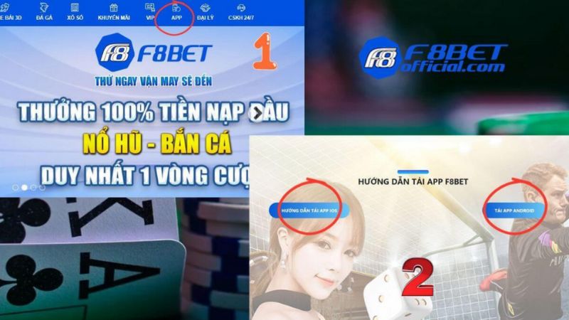 Hướng dẫn đăng nhập F8bet trên các thiết bị