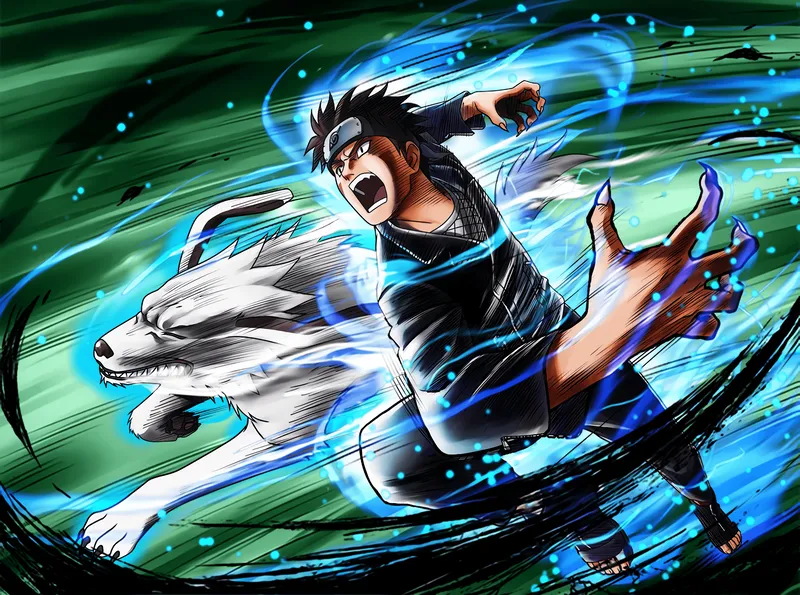 Kho ảnh Kiba Inuzuka siêu ngầu, độc đáo cho fan Naruto 32