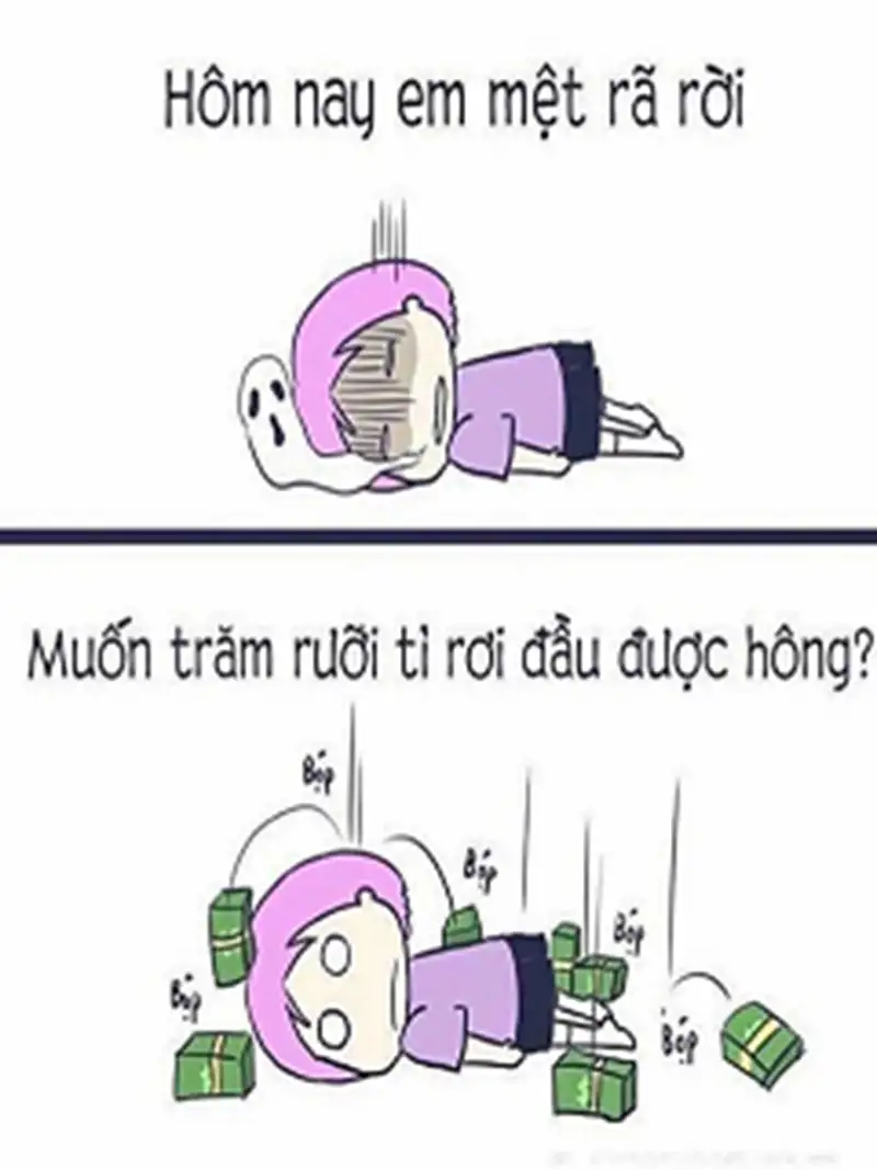 Meme mệt mỏi 9