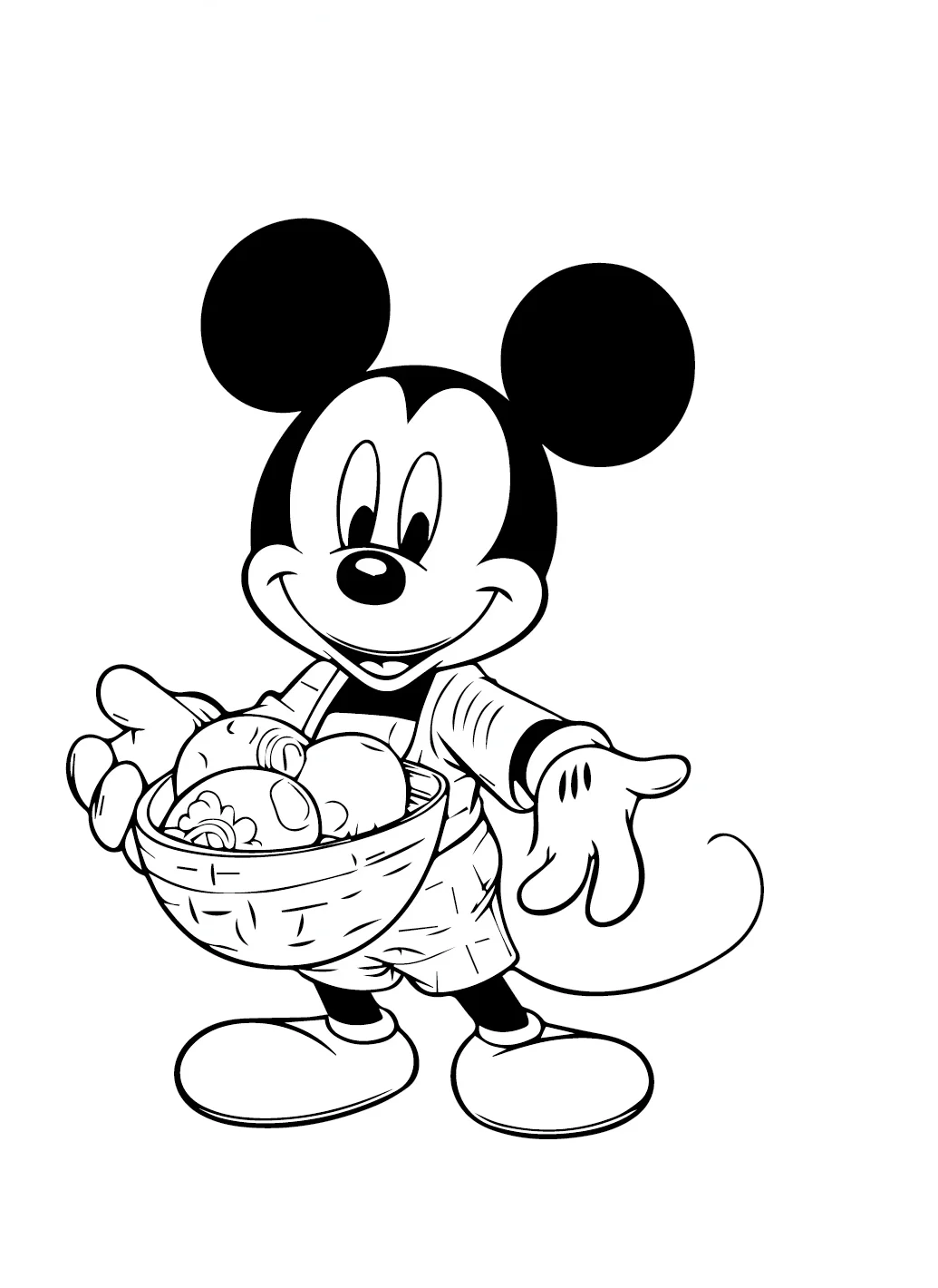 tô màu mickey 6