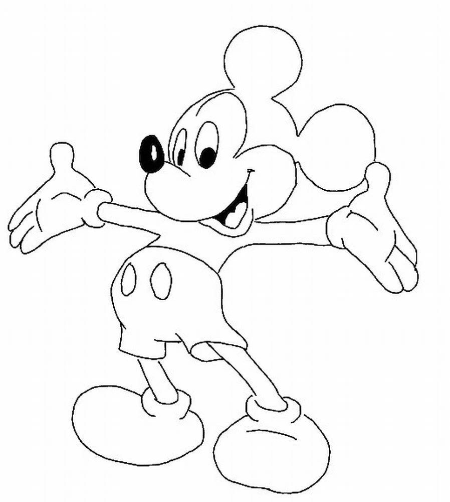 tô màu mickey 12