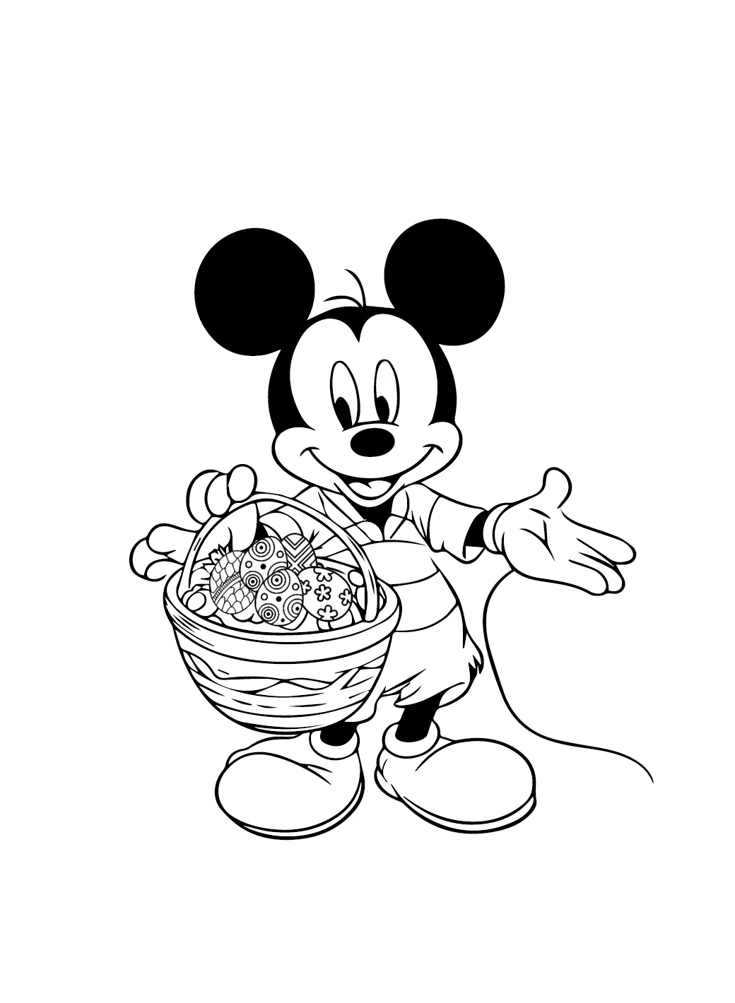 tô màu mickey 35