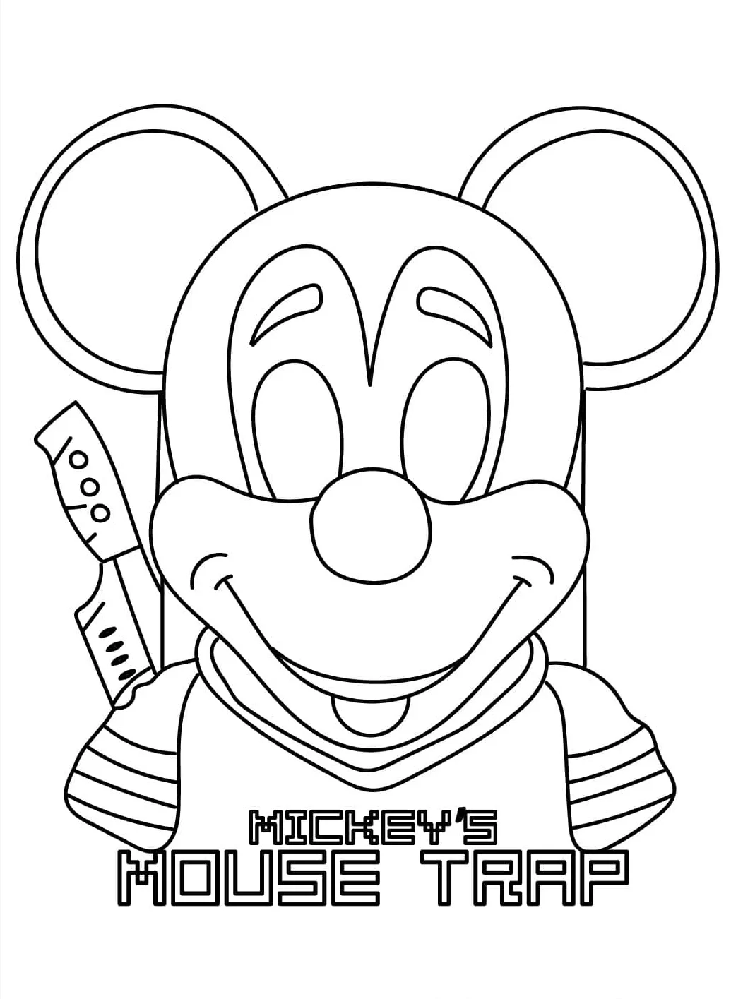 tô màu mickey 36