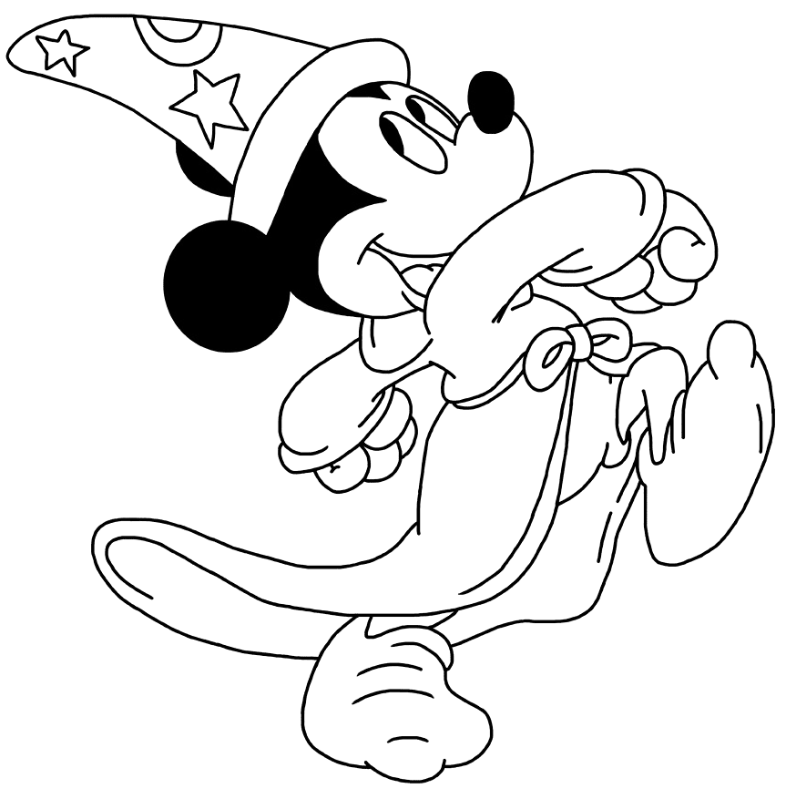 tô màu mickey 44