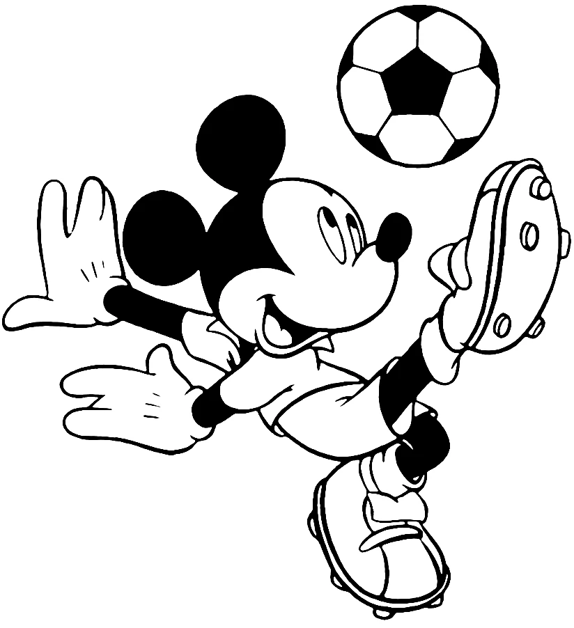 tô màu mickey 48