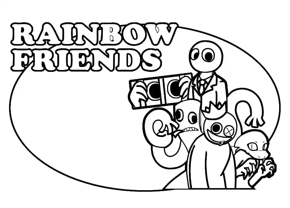 tô màu rainbow friends 52