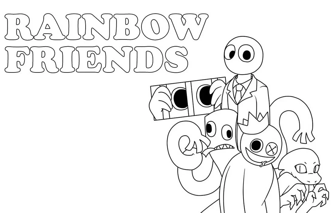 tô màu rainbow friends 63