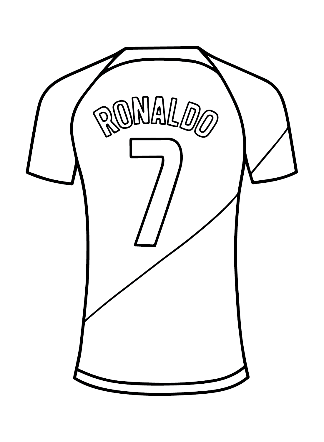 tô màu ronaldo 27