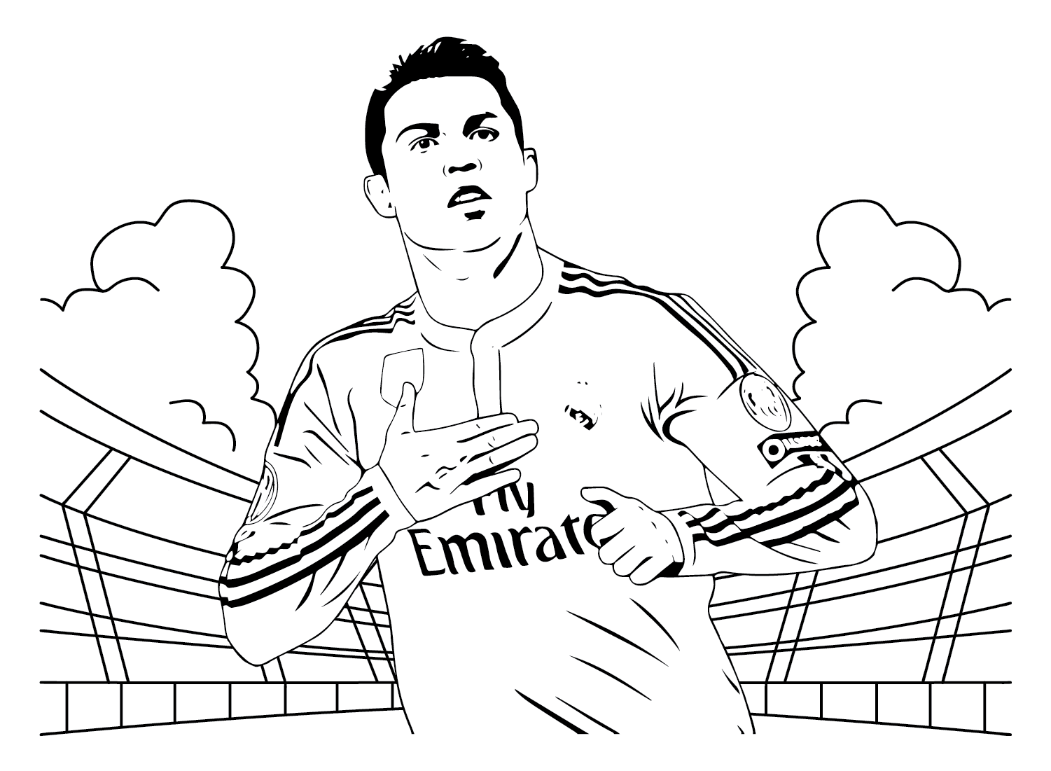 tô màu ronaldo 37