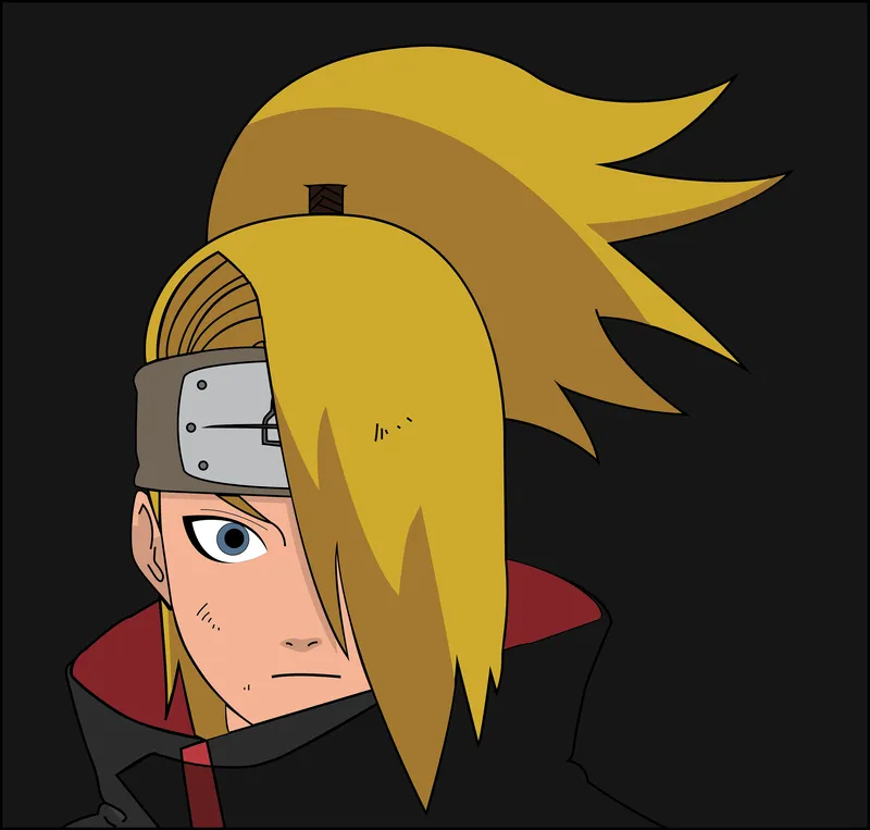 Tổng hợp ảnh fanart Deidara siêu ngầu 39