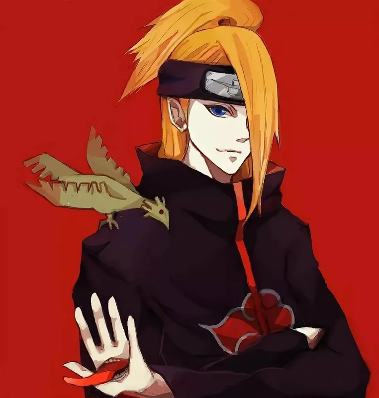 Tổng hợp ảnh fanart Deidara siêu ngầu 47