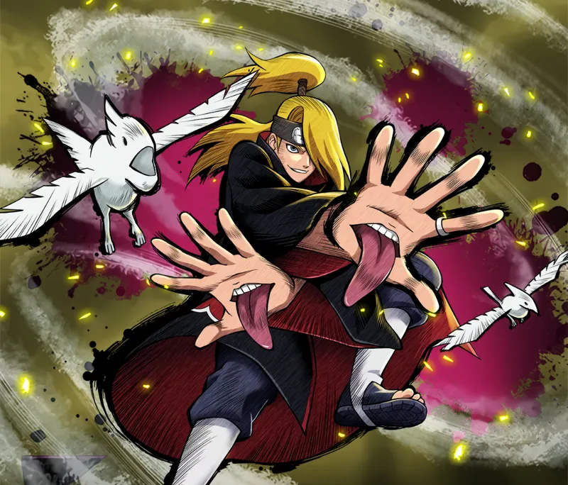 Tổng hợp ảnh fanart Deidara siêu ngầu 52