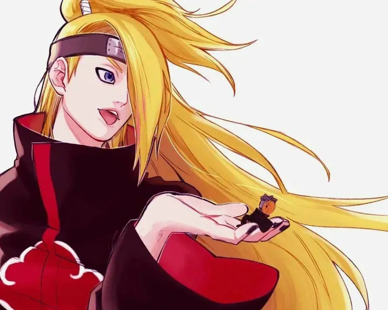 Tổng hợp ảnh fanart Deidara siêu ngầu 54