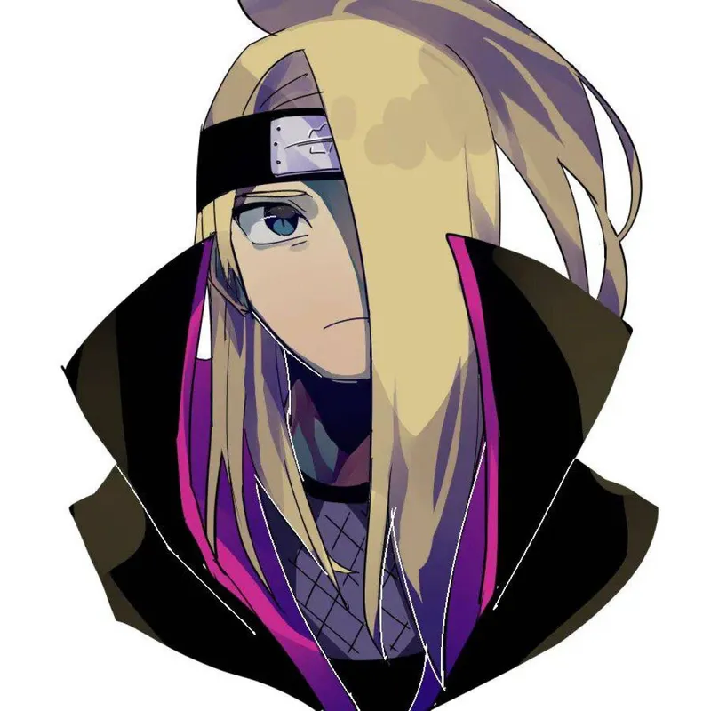 Tổng hợp ảnh fanart Deidara siêu ngầu 55