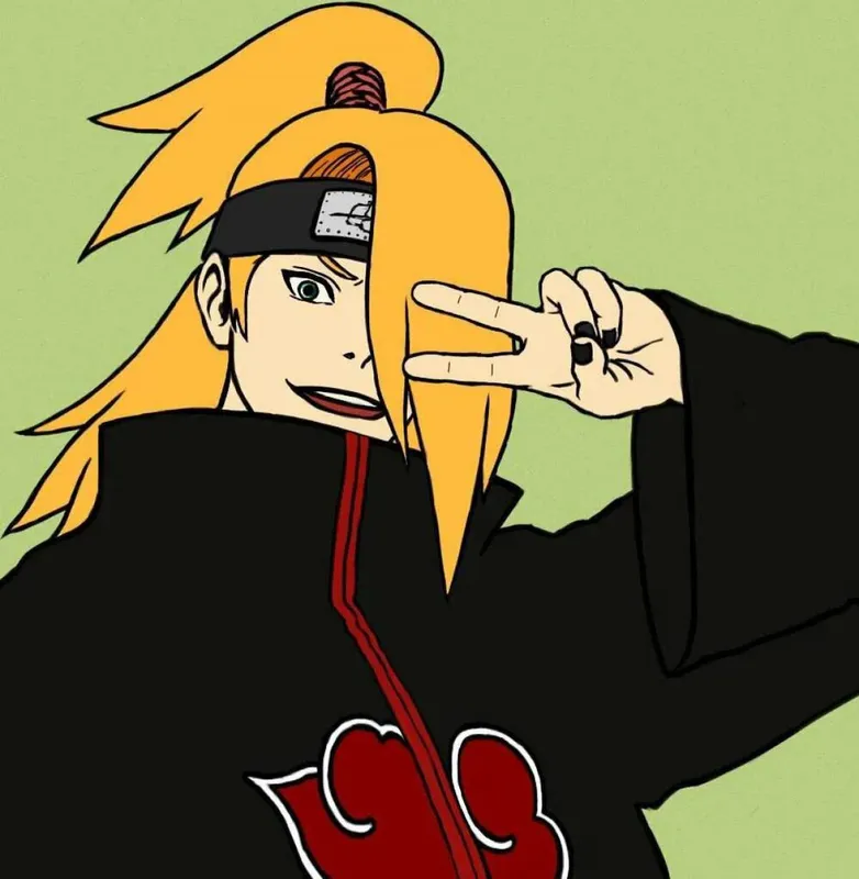 Tổng hợp ảnh fanart Deidara siêu ngầu 57