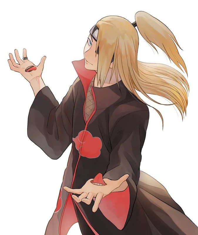 Tổng hợp ảnh fanart Deidara siêu ngầu 1