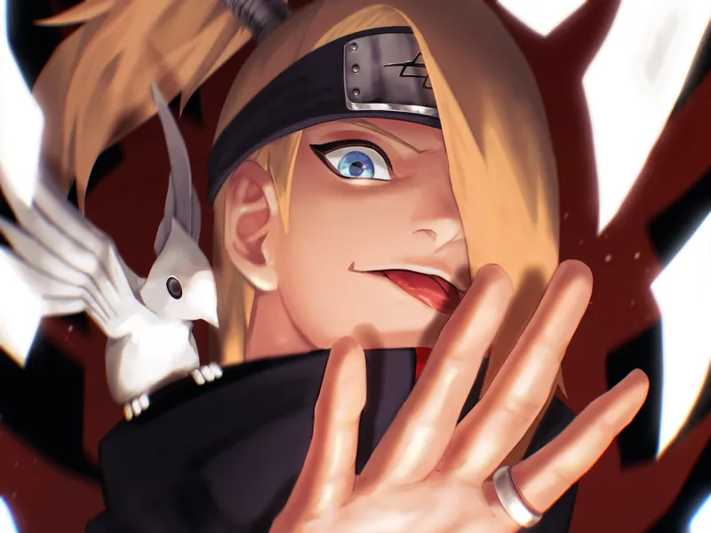 Tổng hợp ảnh fanart Deidara siêu ngầu 2