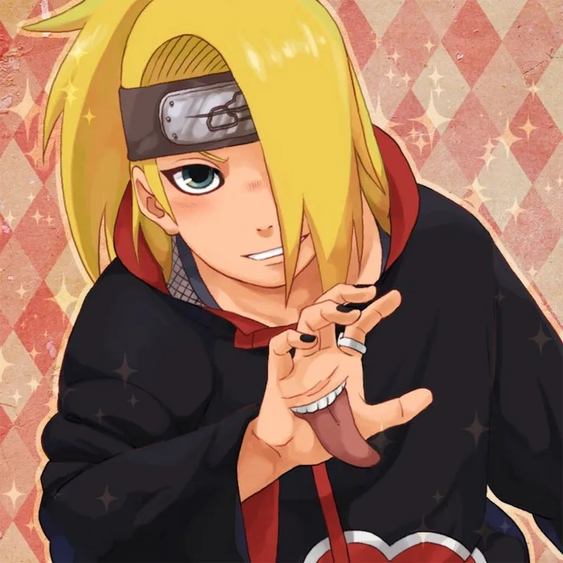 Tổng hợp ảnh fanart Deidara siêu ngầu 11