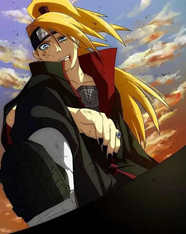 Tổng hợp ảnh fanart Deidara siêu ngầu 13