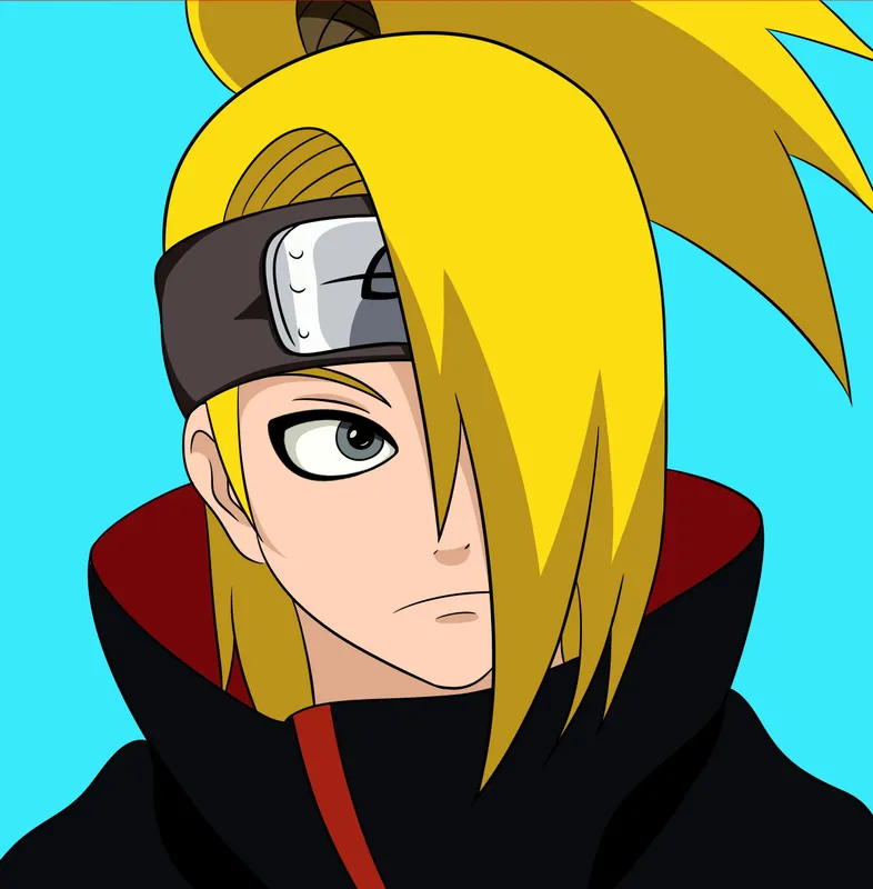 Tổng hợp ảnh fanart Deidara siêu ngầu 20