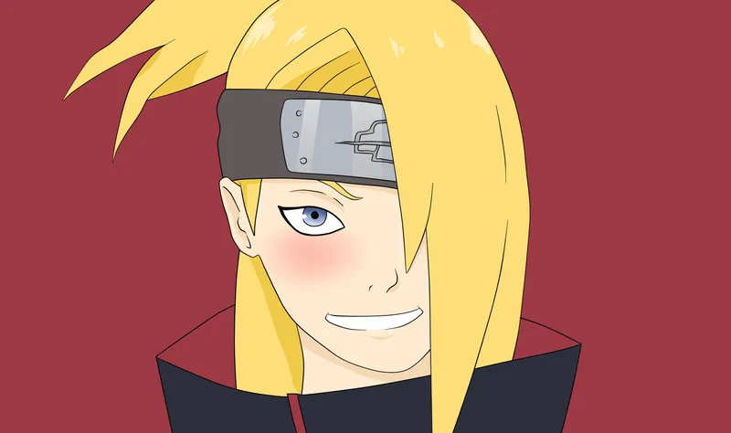 Tổng hợp ảnh fanart Deidara siêu ngầu 21