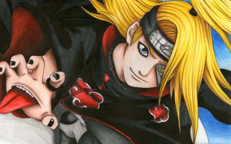 Tổng hợp ảnh fanart Deidara siêu ngầu 25