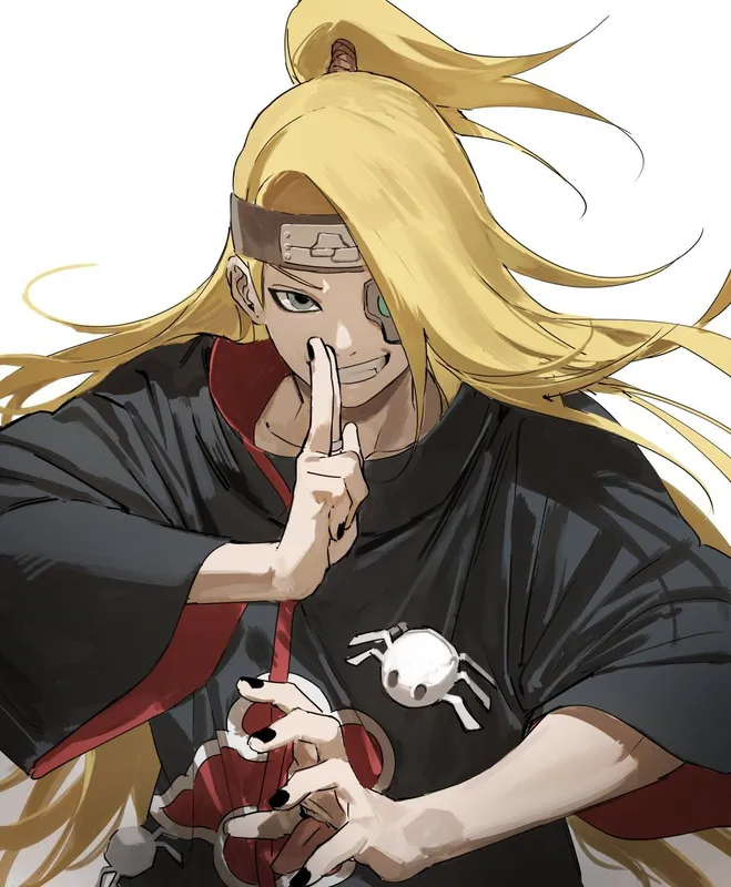 Tổng hợp ảnh fanart Deidara siêu ngầu 28