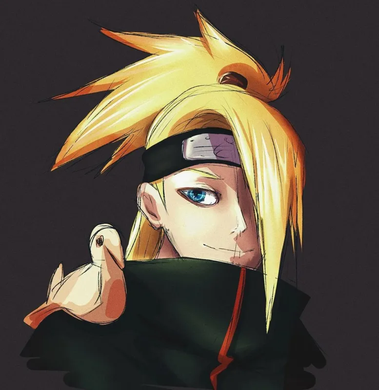 Tổng hợp ảnh fanart Deidara siêu ngầu 30