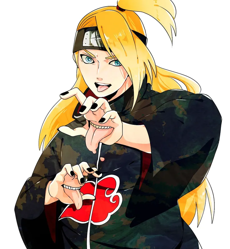 Tổng hợp ảnh fanart Deidara siêu ngầu 36