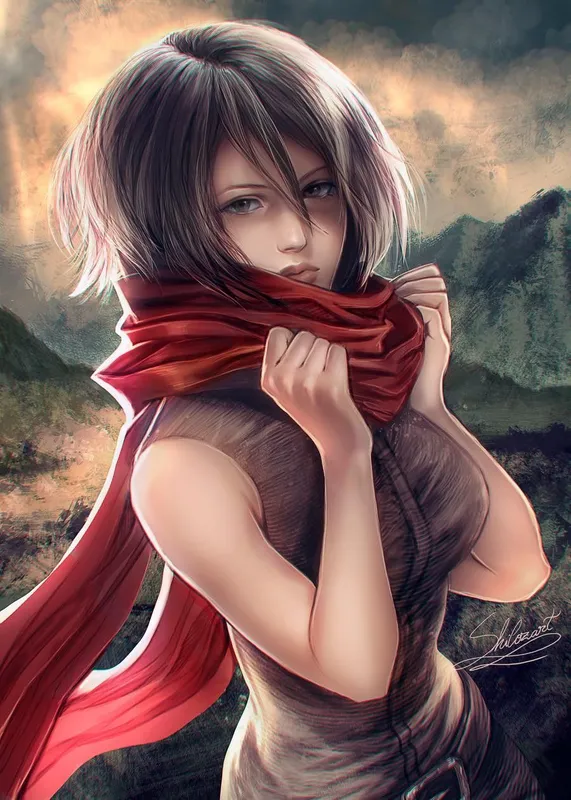 ảnh Mikasa Ackerman 23