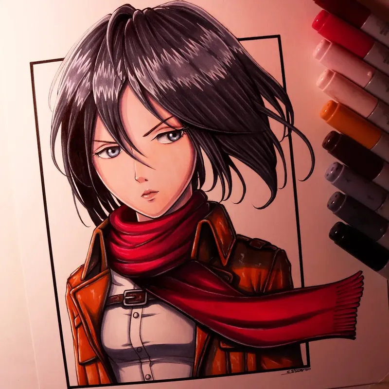 ảnh Mikasa Ackerman 27