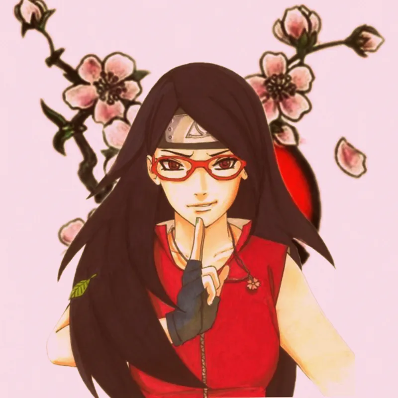  ảnh Sarada Uchiha 4