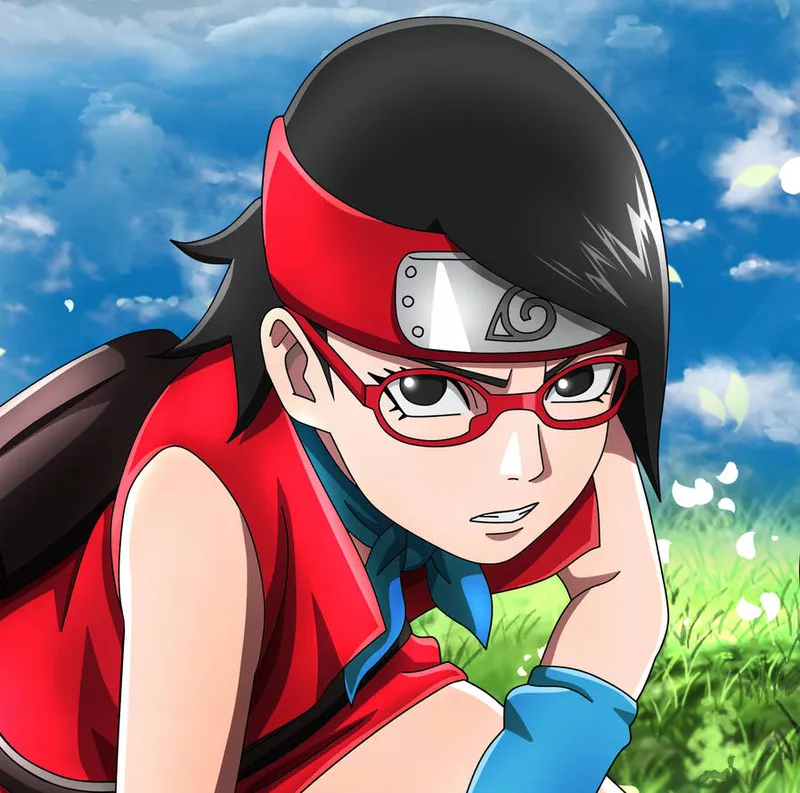  ảnh Sarada Uchiha 9