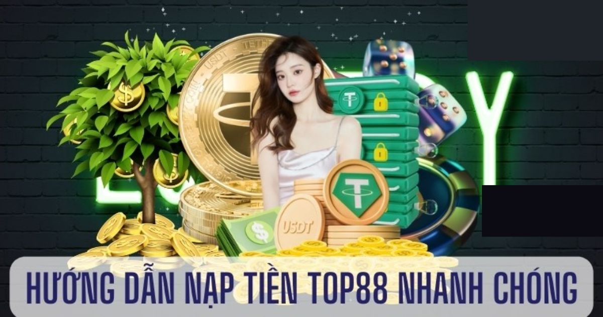 Các bước nạp tiền Top88