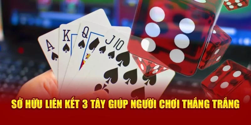 Sở hữu liên kết 3 tây giúp người chơi thắng trắng