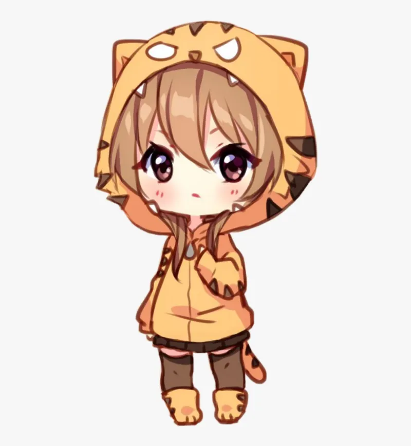 Ảnh chibi dễ thương làm avatar nữ, lựa chọn hoàn hảo để thể hiện cá tính.