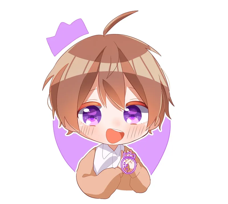 Ảnh chibi dễ thương làm avatar nhóm, kết nối tình bạn tuyệt vời.