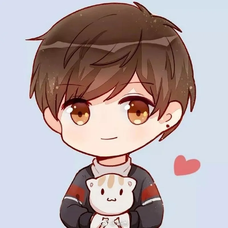 Tải ngay bộ ảnh chibi dễ thương làm avatar động vật siêu hài hước.