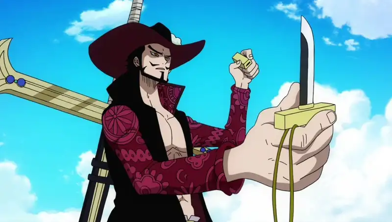 Hình ảnh Dracule Mihawk - Điểm nhấn của bộ truyện One Piece