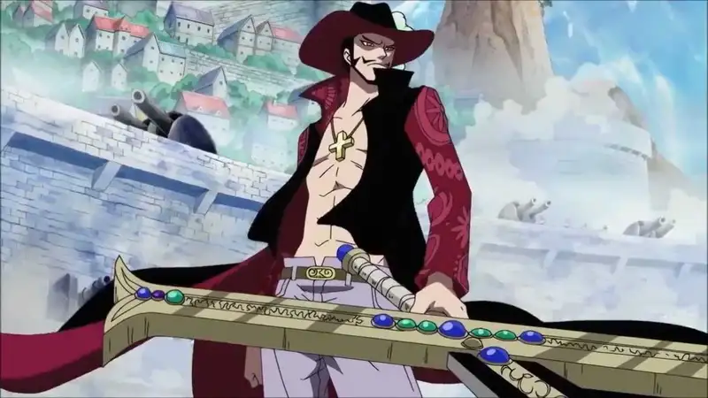 Hình ảnh Dracule Mihawk là nguồn cảm hứng bất tận cho người hâm mộ