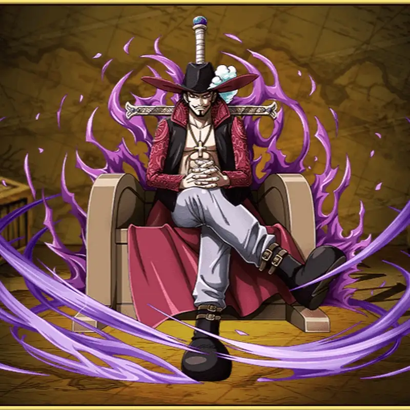 Khám phá hình ảnh Dracule Mihawk cùng thanh Yoru sắc bén