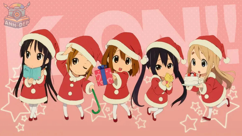 Bộ sưu tập chibi anime giáng sinh đẹp, không thể bỏ lỡ cho mùa Noel này.