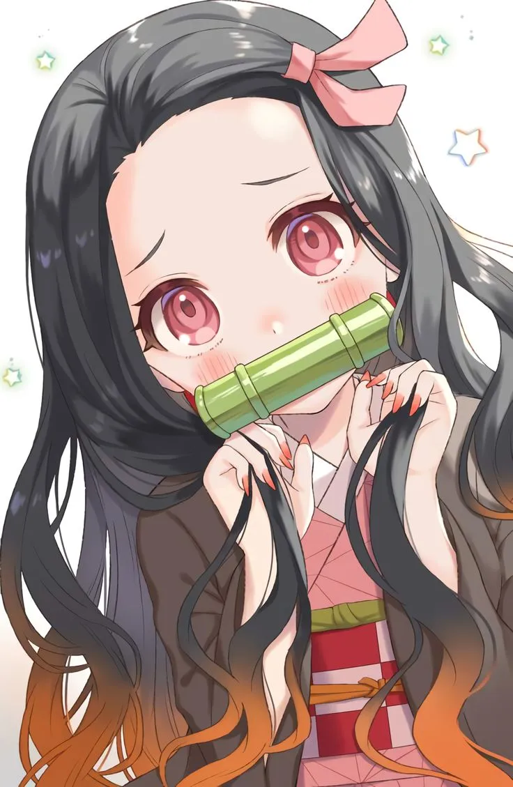 hình ảnh nezuko chibi 4