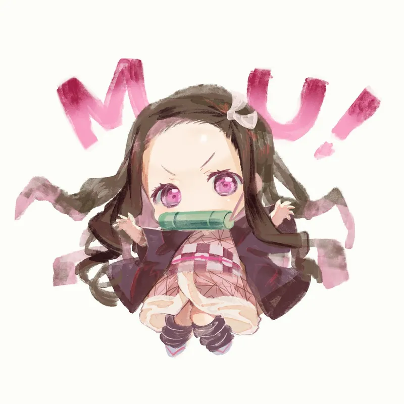 hình ảnh nezuko chibi 8