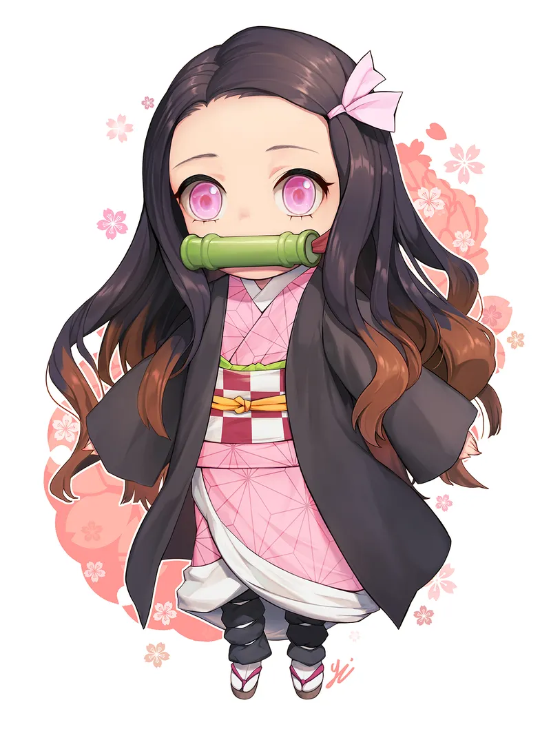 hình ảnh nezuko chibi 11