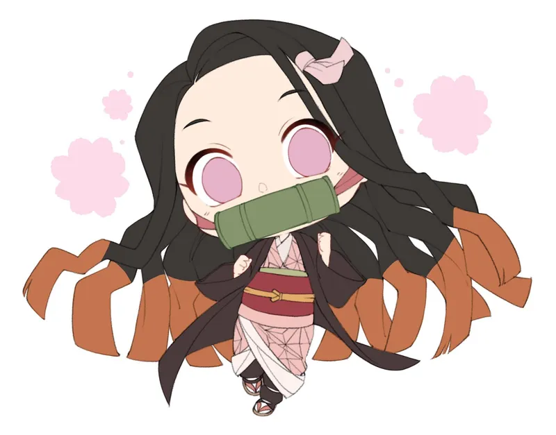 hình ảnh nezuko chibi 17