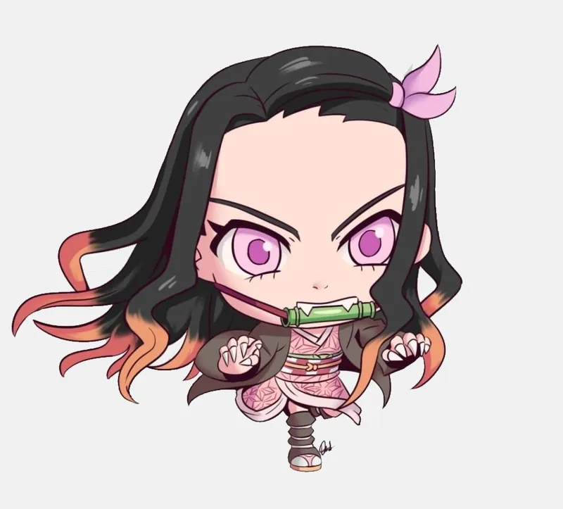 hình ảnh nezuko chibi 19