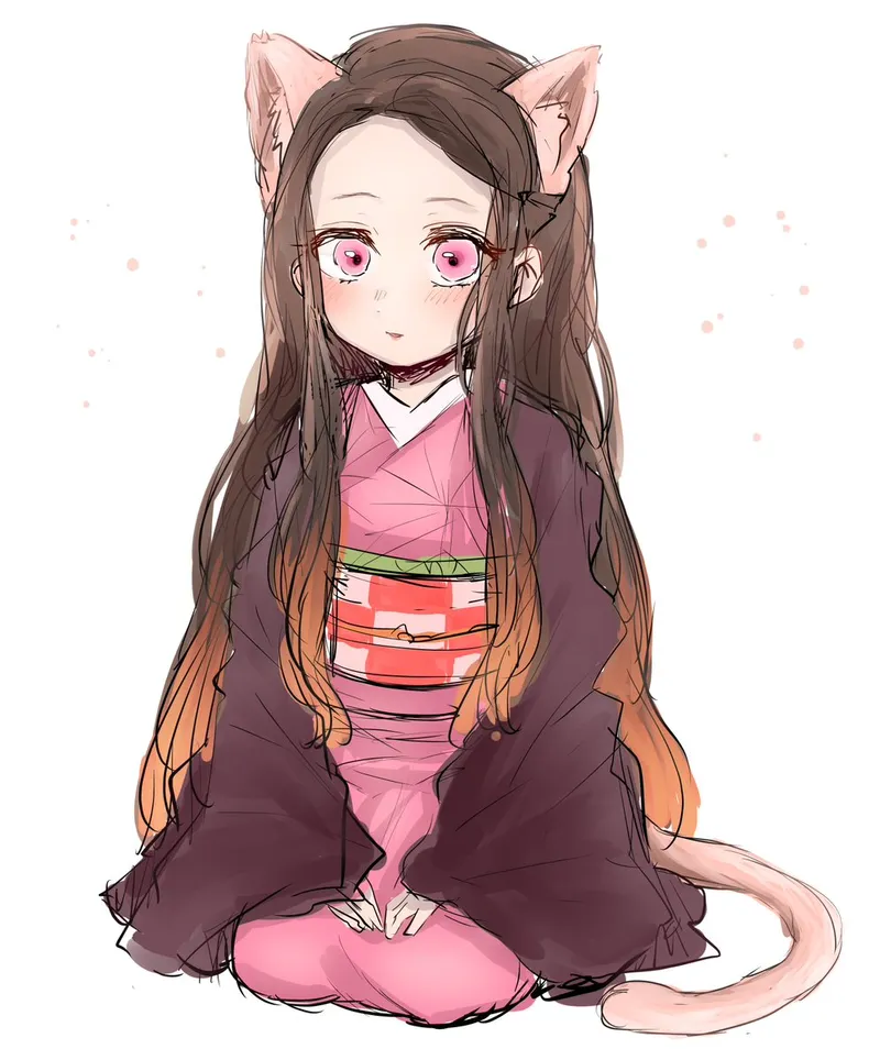 hình ảnh nezuko chibi 20