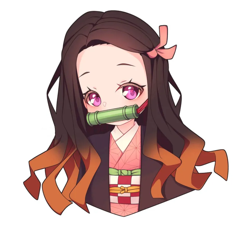 hình ảnh nezuko chibi 26