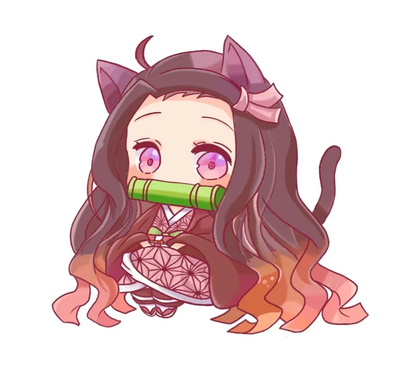 hình ảnh nezuko chibi 28